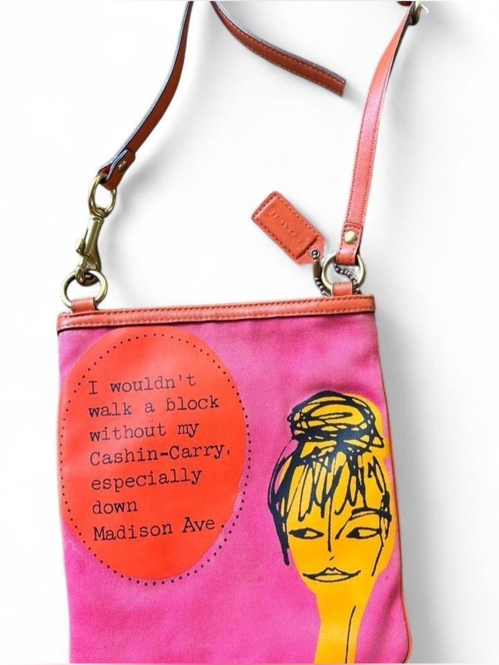 Limited Edition Coach Bonnie Cashin Carry Madison Ave Kisslock Purse
